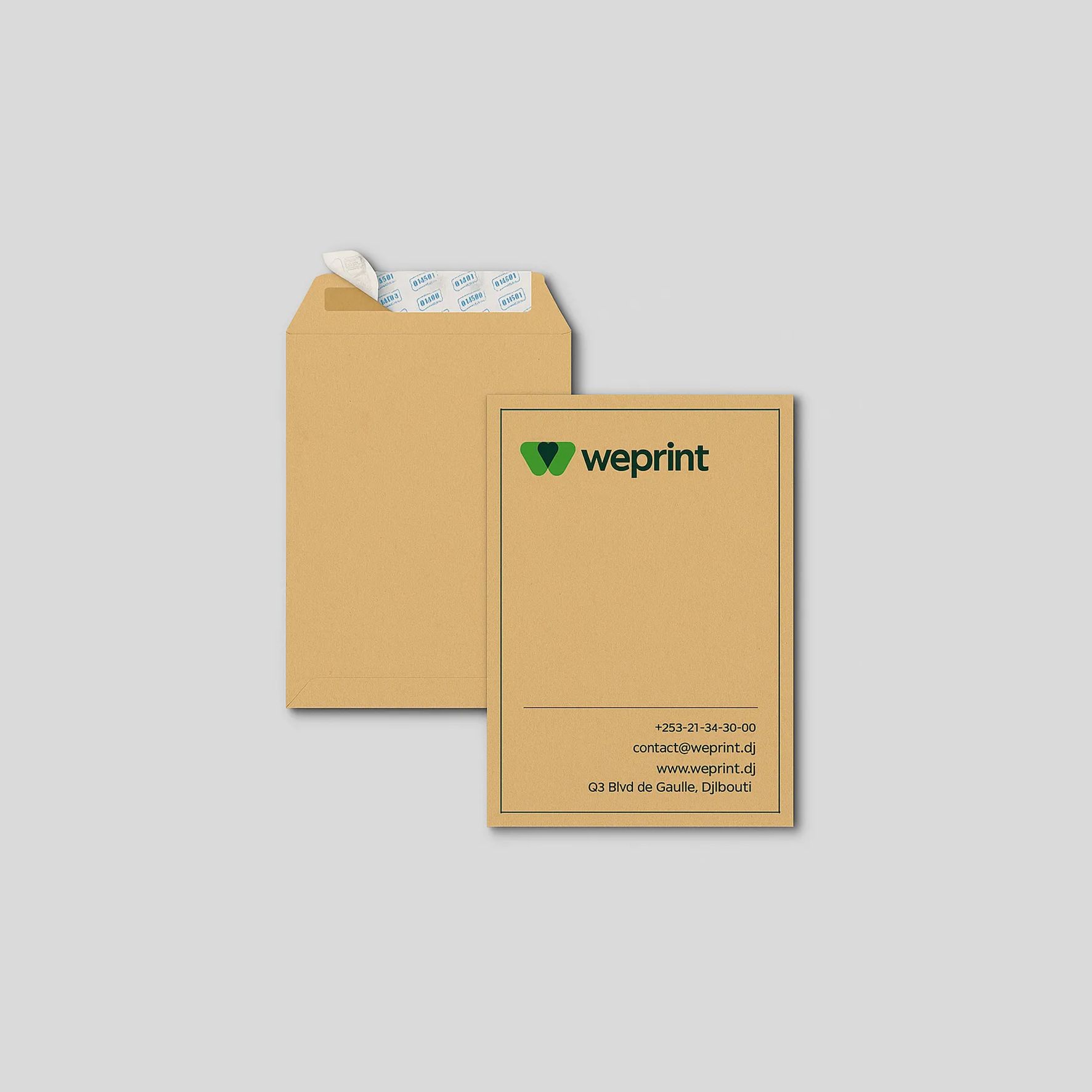 Enveloppe C4 - Kraft