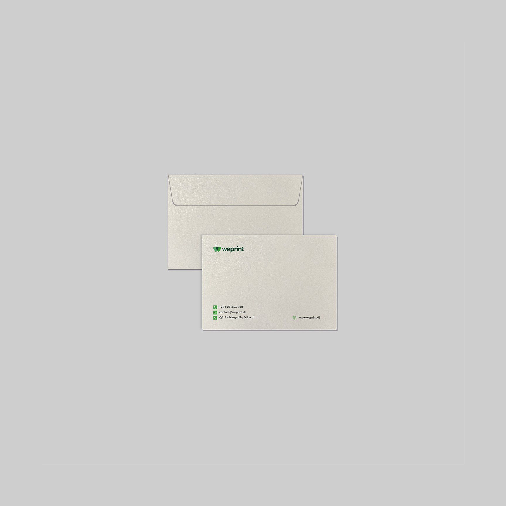 Envelope C6 - Cryogen White