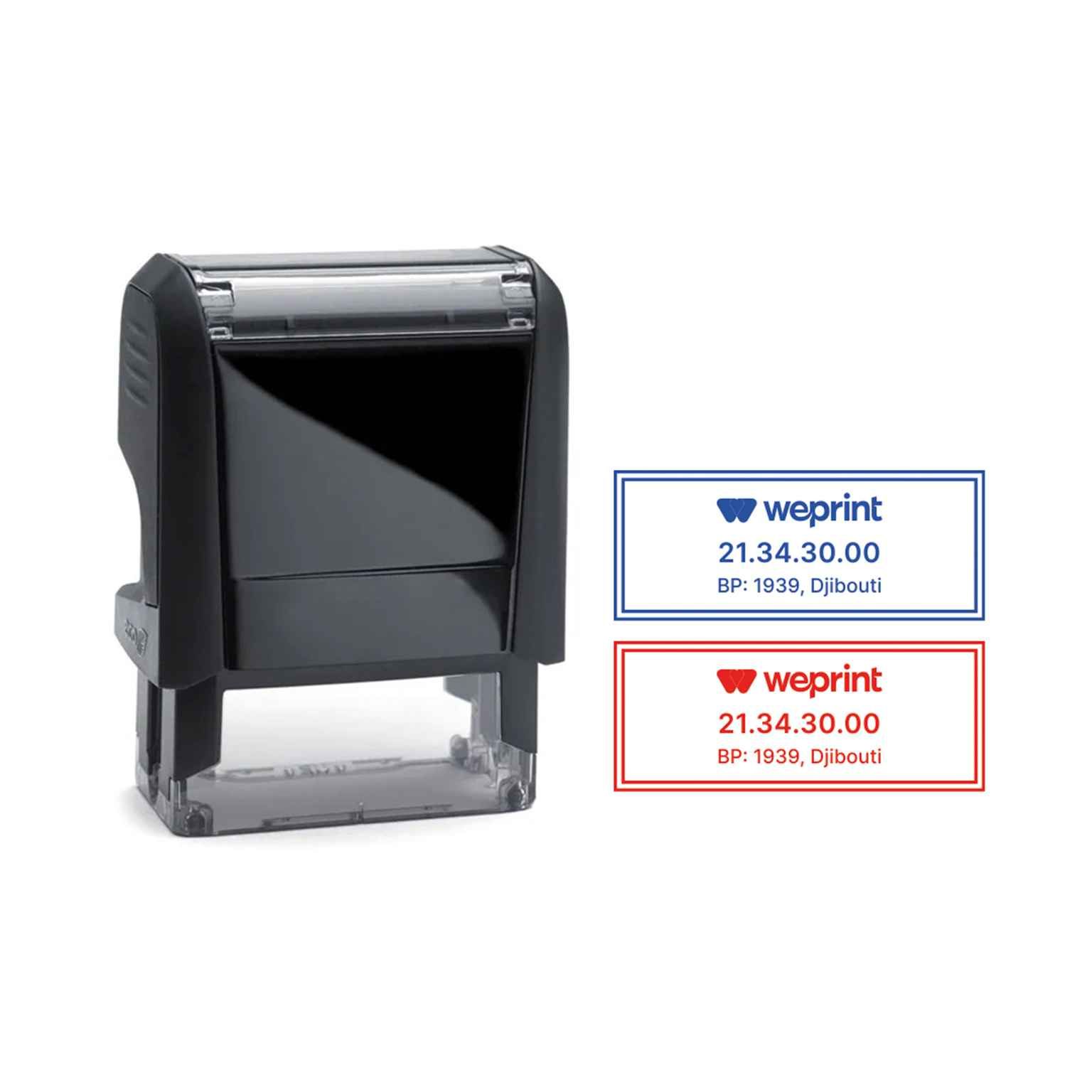 Tampon standard personnalisé