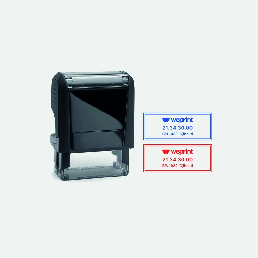 Tampon standard personnalisé