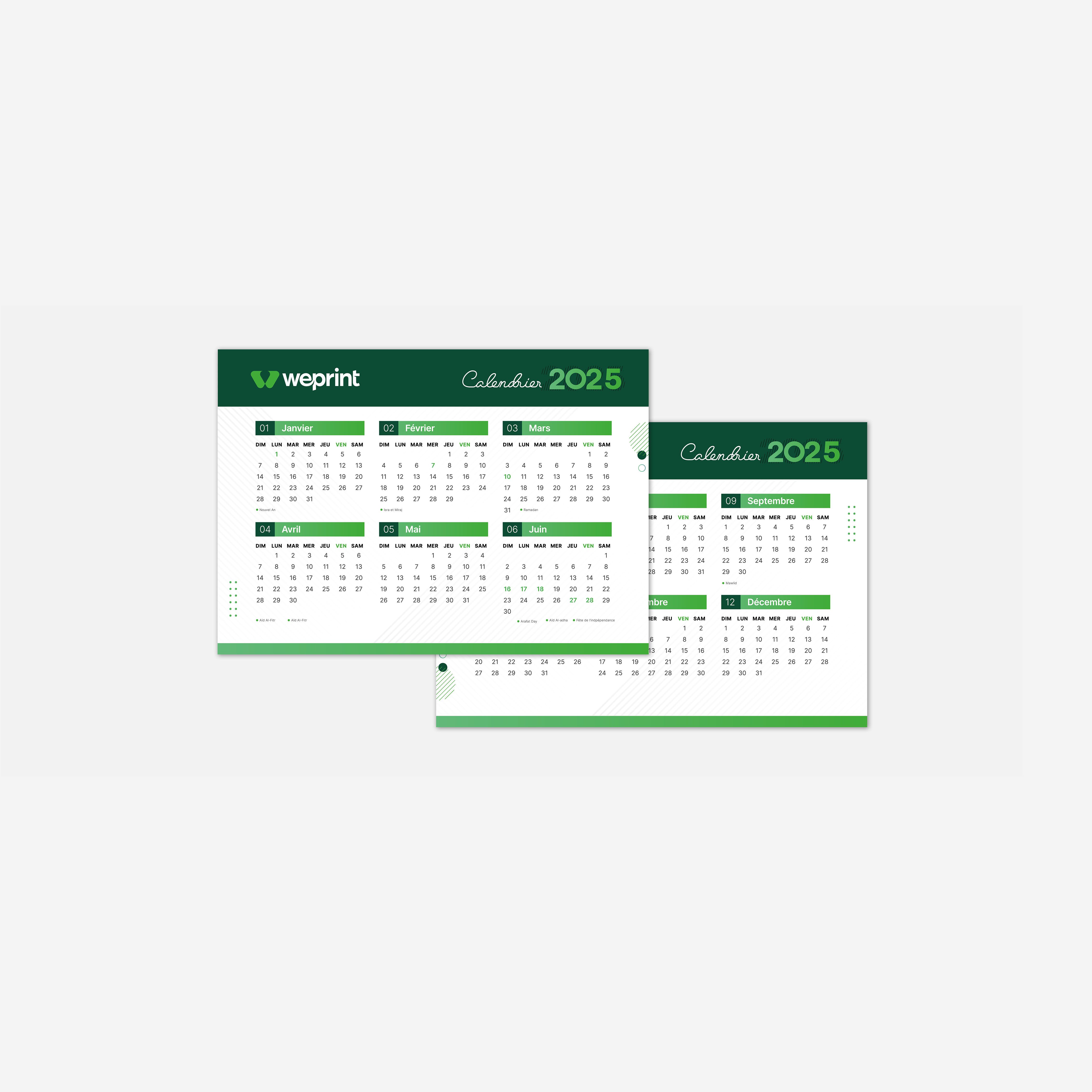 Calendriers