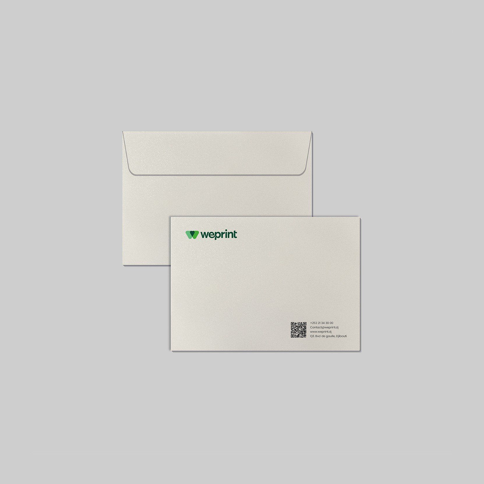 Enveloppe C5 - Blanc Cryogen