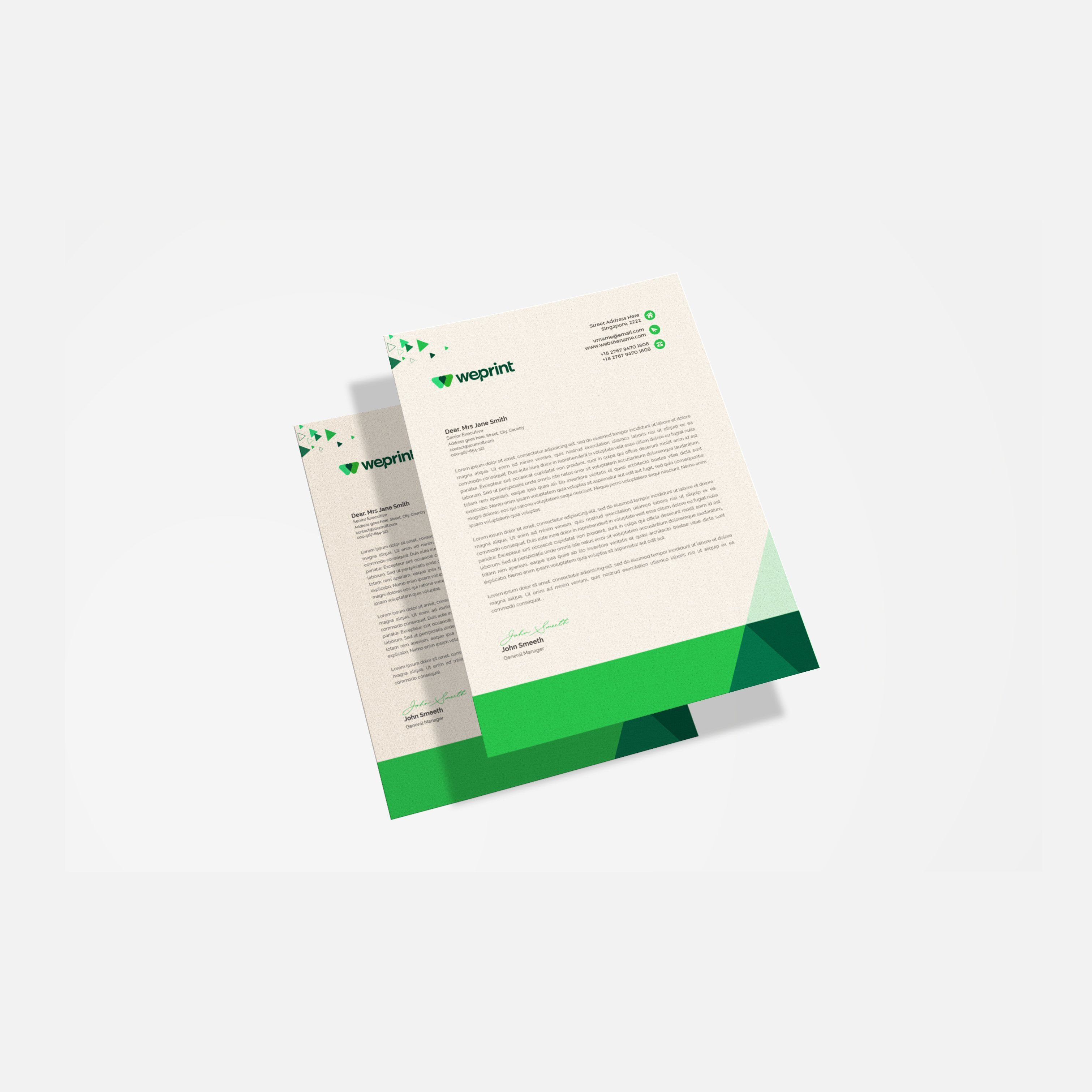 Papier en-tête Premium