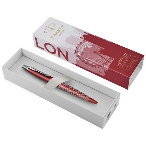 Penna a sfera Parker Jotter SE Global Icons (inchiostro blu)