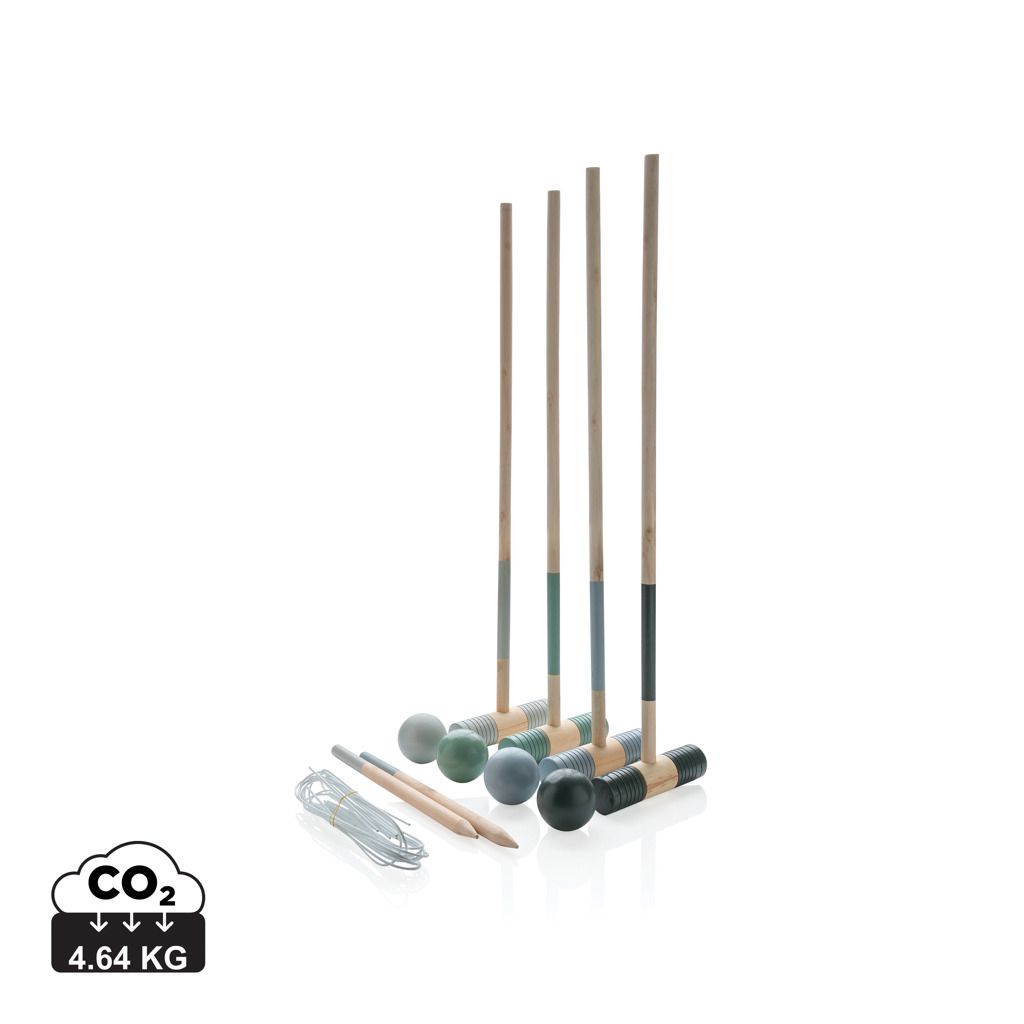 Set croquet in legno