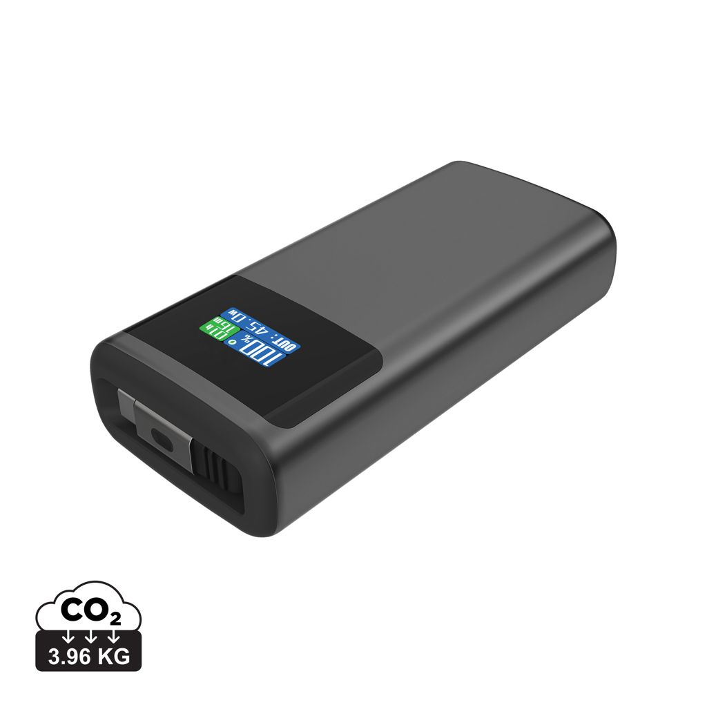 Powerbank 10000 mAh Quantum PD 45W RCS con schermo