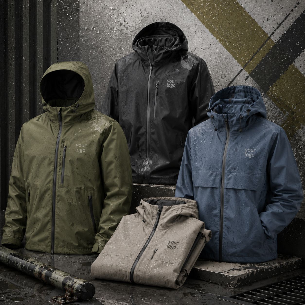 Abbigliamento da pioggia