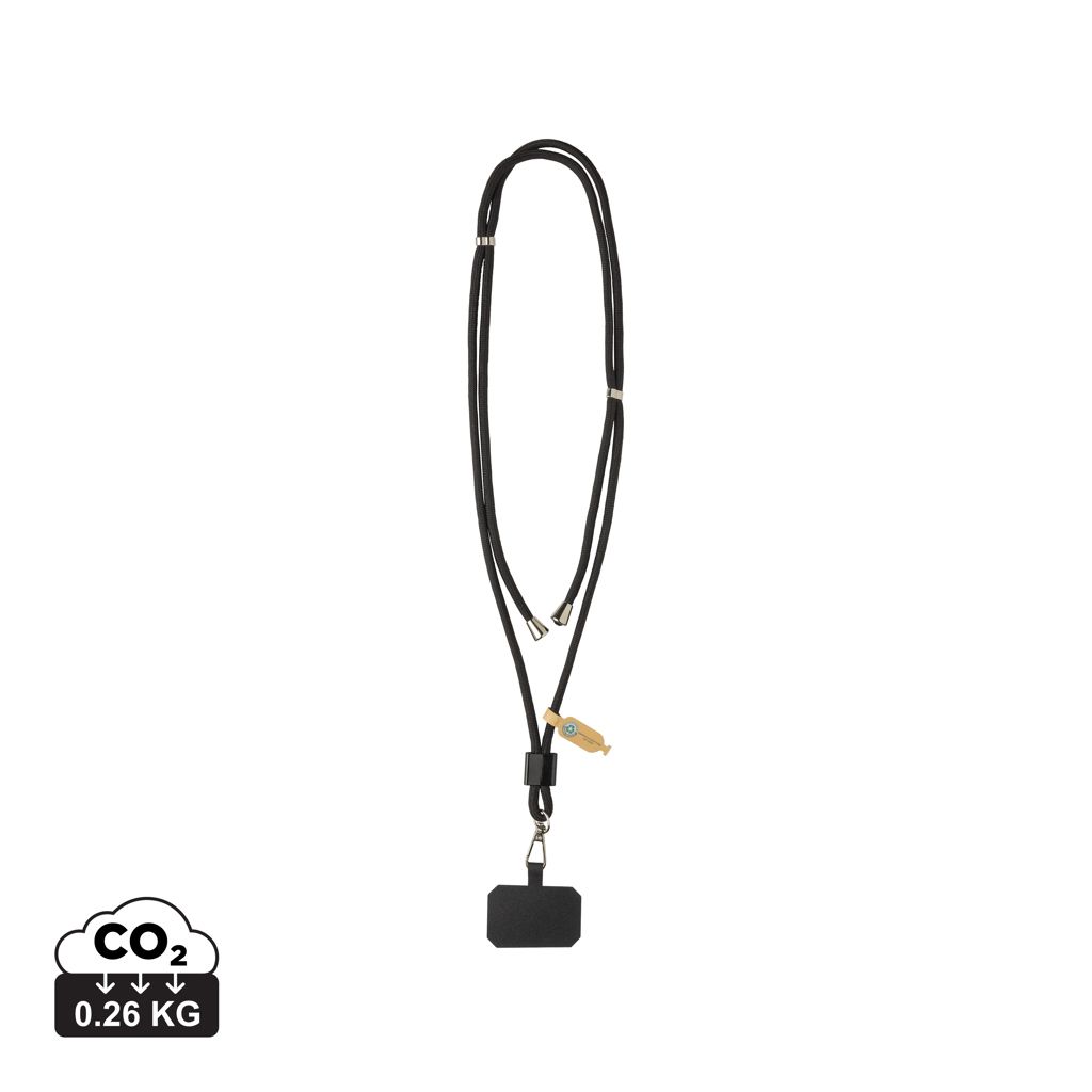 Lanyard regolabile porta telefono CarryLoop in rPET RCS