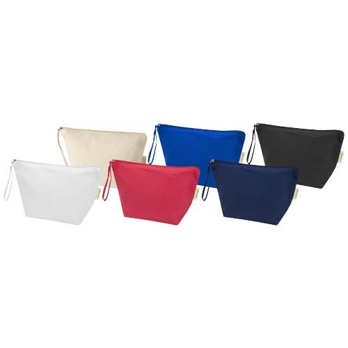 Custodia per accessori grande in tessuto biologico certificato OCS da180 g/m² Odisha - 3L