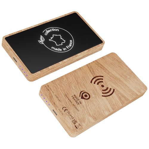 Power bank wireless in legno da 5.000 mAh SCX.design P34