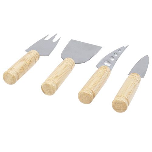 Set per formaggio Cheds da 4 pezzi in bambù