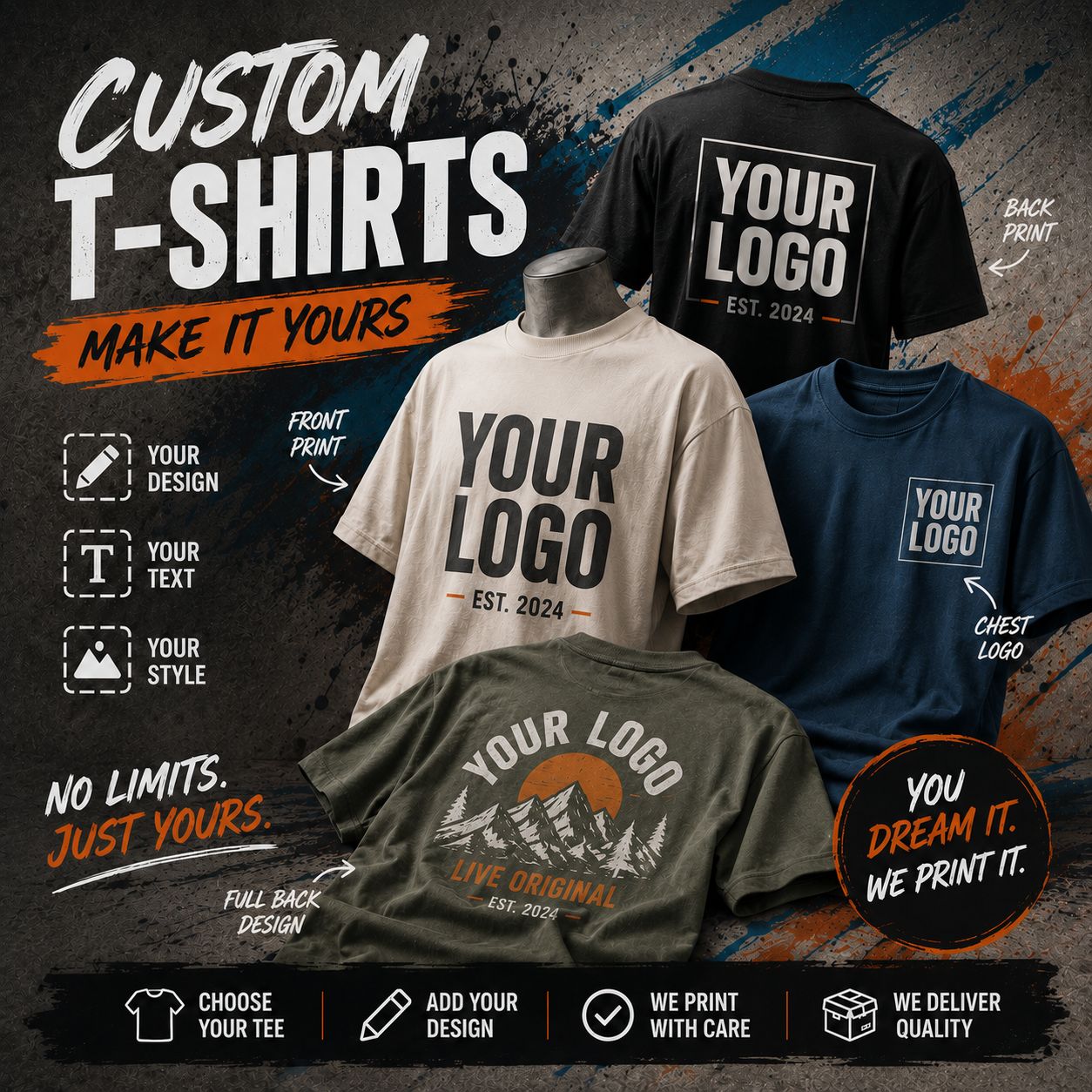 T-shirt personalizzate