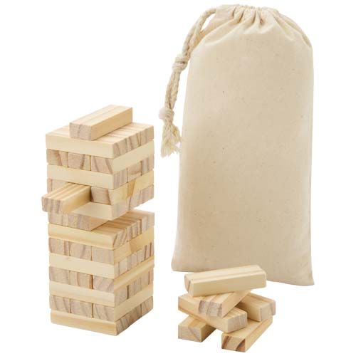 Gioco con torre impilabile in legno Jumble
