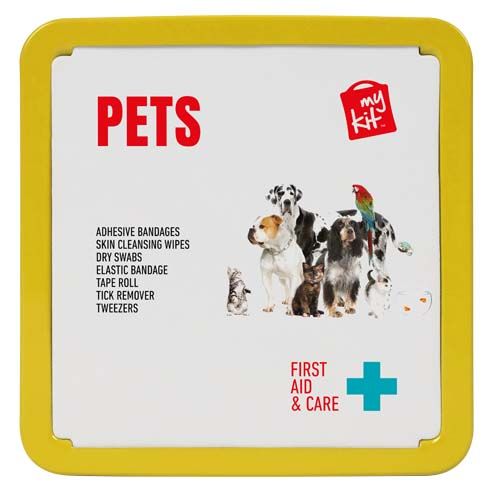 Kit di primo soccorso in scatola di latta per animali domestici MyKit