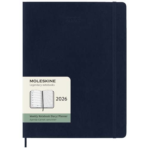 Blocco note 12 mesi formato XL con copertina morbida Moleskine