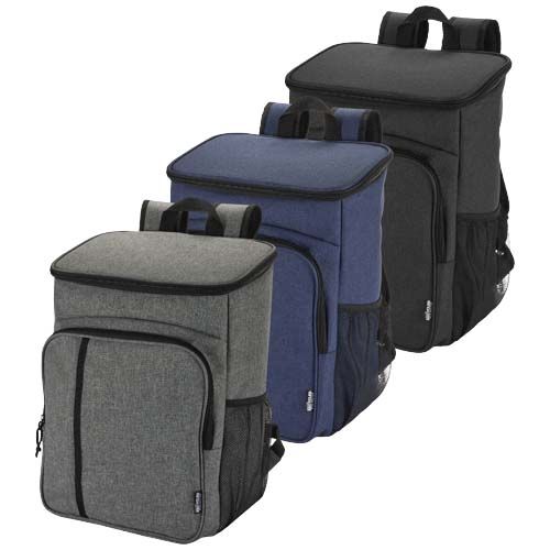 Zaino termico per picnic in materiale riciclato certificato GRS con set di posate Tundra - 20L