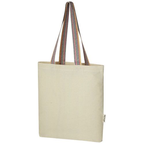 Tote bag in cotone riciclato da 180 g/m² Rainbow - 5L