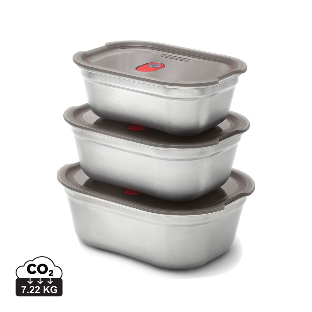 Set 3 pezzi Mealprep Black+Blum Small, Medium, Large