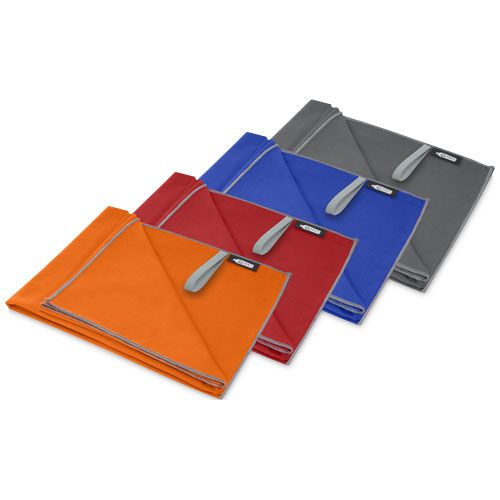 Asciugamano Pieter ultra leggero e ad asciugatura rapida in PET riciclato 130 x 80 cm