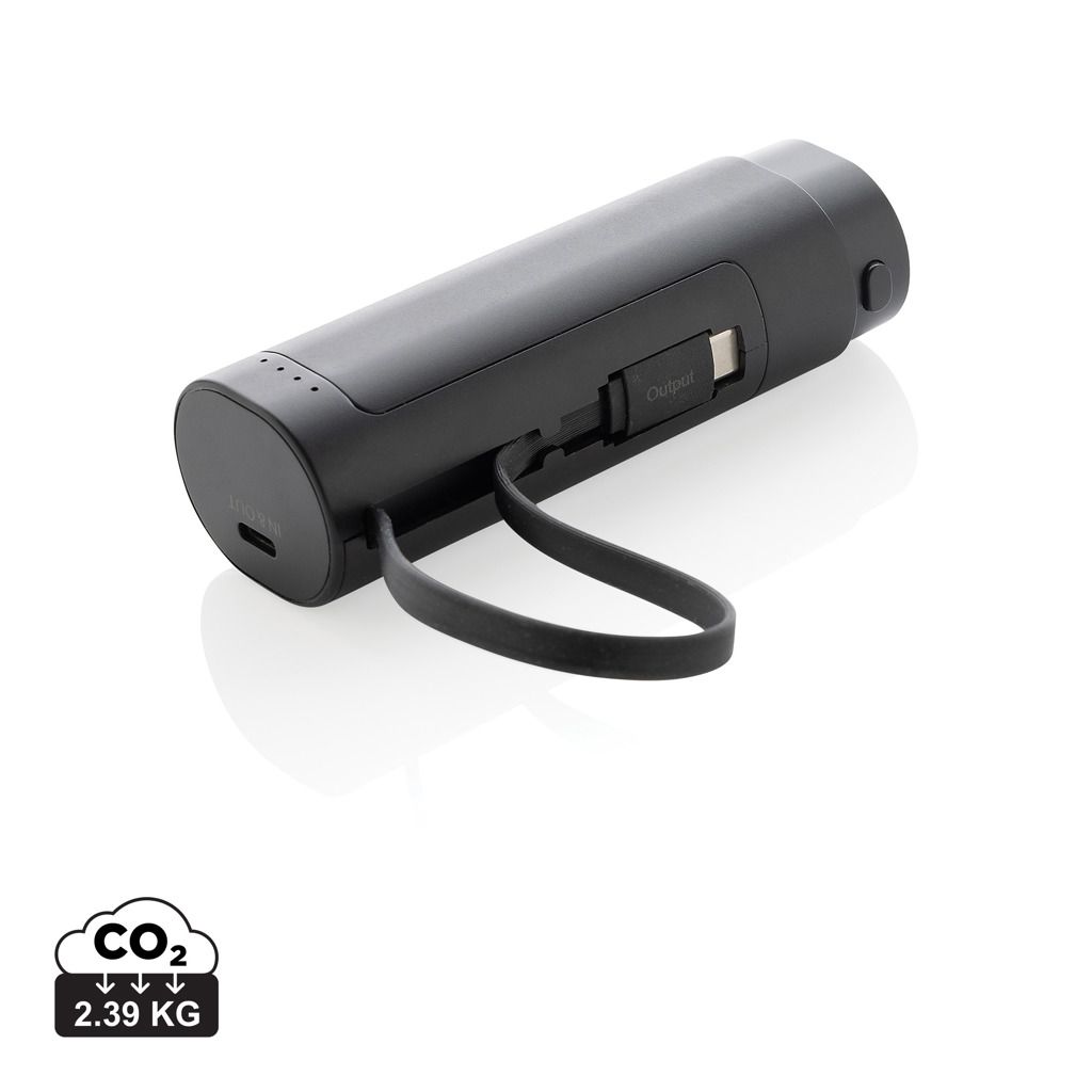 Powerbank da 5000 mAh CycleCell con batteria rimovibile