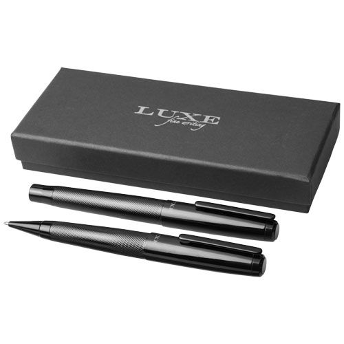 Set regalo con coppia di penne Gloss (inchiostro nero)