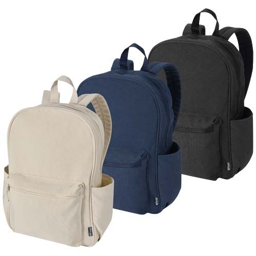 Zaino da città per portatile da 15,6" in materiale riciclato certificato GRS Recanvas - 16L