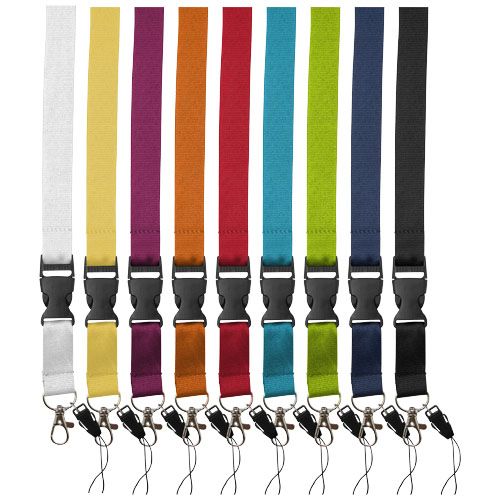 Lanyard porta cellulare Sagan con fibbia rimovibile