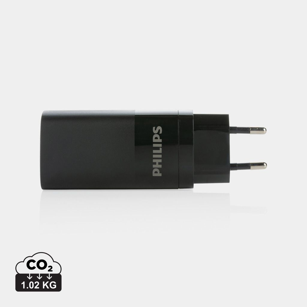 Caricatore da parete USB a 3 porte Philips 65W ultra rapido