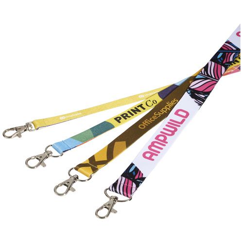 Lanyard Addie con stampa in sublimazione e sgancio di sicurezza