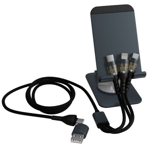 Supporto per telefono pieghevole con cavo di ricarica 3 in 1 SCX.design O32