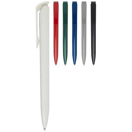 Penna a sfera in plastica riciclata Lucia (inchiostro blu)