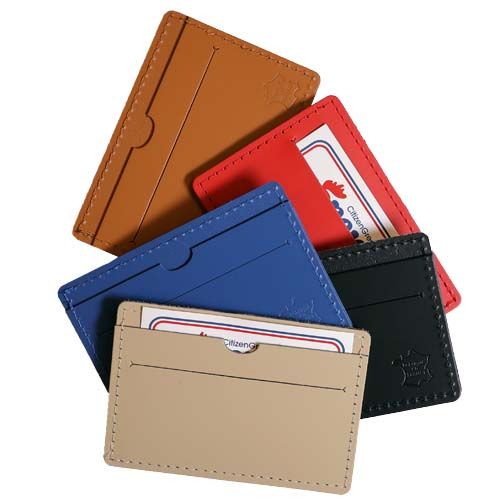 Portacarte in pelle riciclata Cittadino Verde Tintin