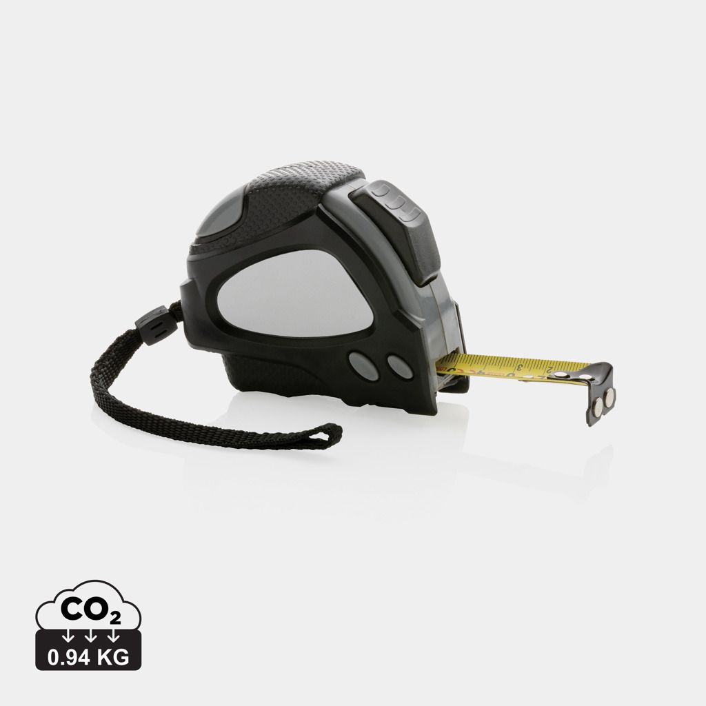 Flessometro autobloccante 5m/19mm in plastica riciclata RCS