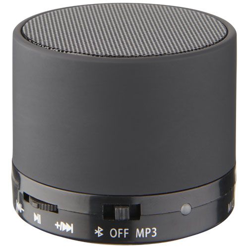 Speaker Bluetooth® cilindrico Duck con finitura in gomma