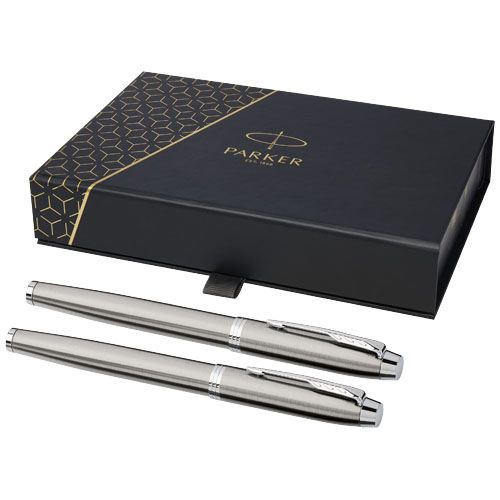 Parker set penna roller e penna stilografica IM