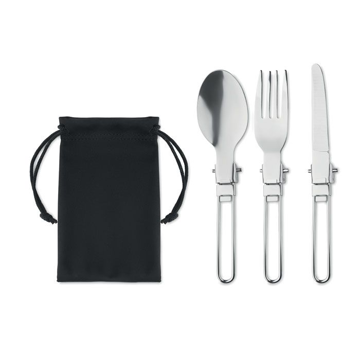 STAPI SET. Set 3 pz posate da campeggio