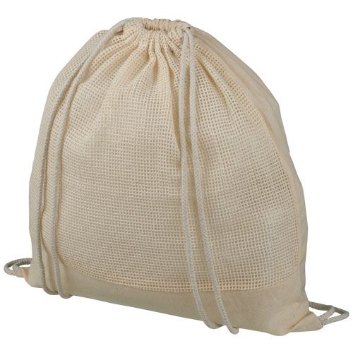 Zaino con cordoncino Maine in rete di cotone - 5L