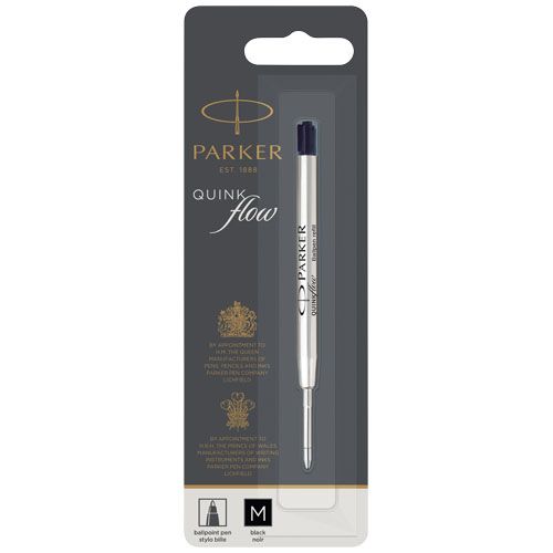 Parker refill penna a sfera Quinkflow (inchiostro nero)
