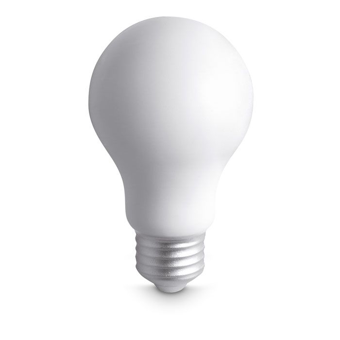 LIGHT. Antistress 'lampadina' in PU