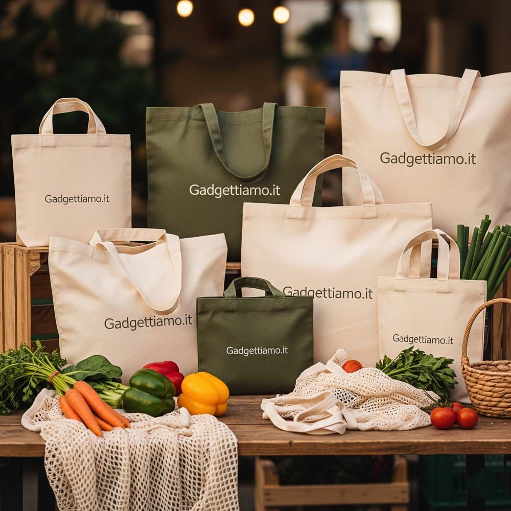 Shopper in cotone personalizzate