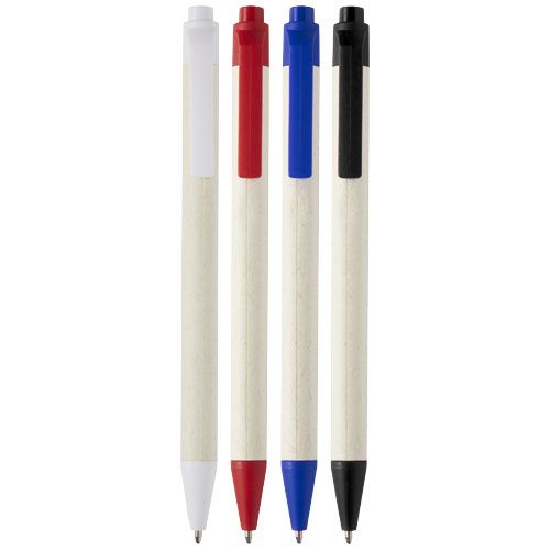Penna a sfera Dairy Dream realizzata con cartoni del latte riciclati (inchiostro nero)