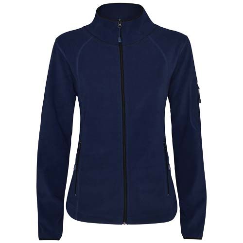 Giacca in pile da donna con cerniera intera Luciane