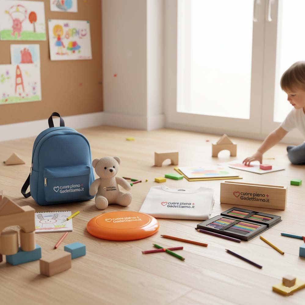 Gadget e accessori per bambini personalizzati