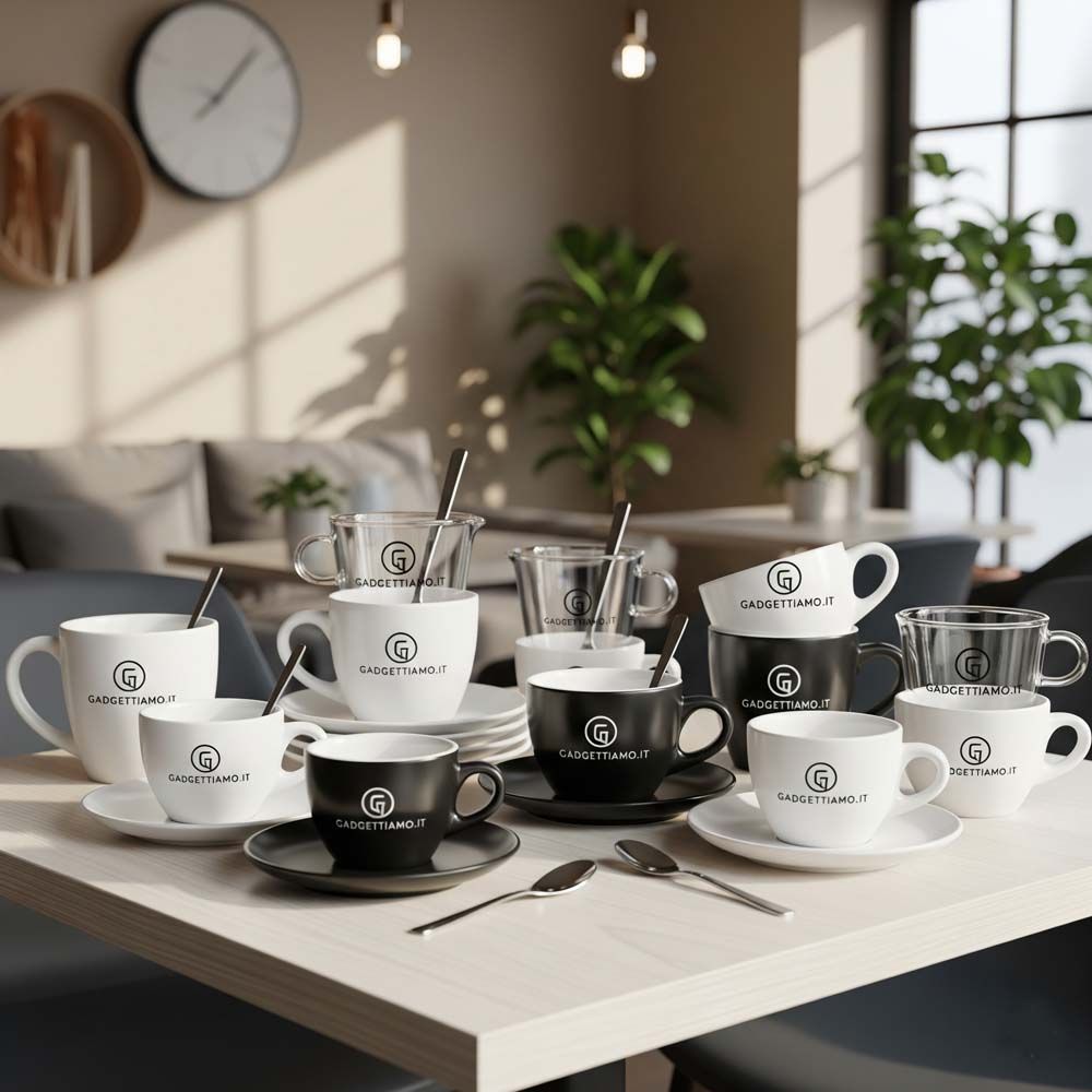 Set da tè e caffè personalizzati