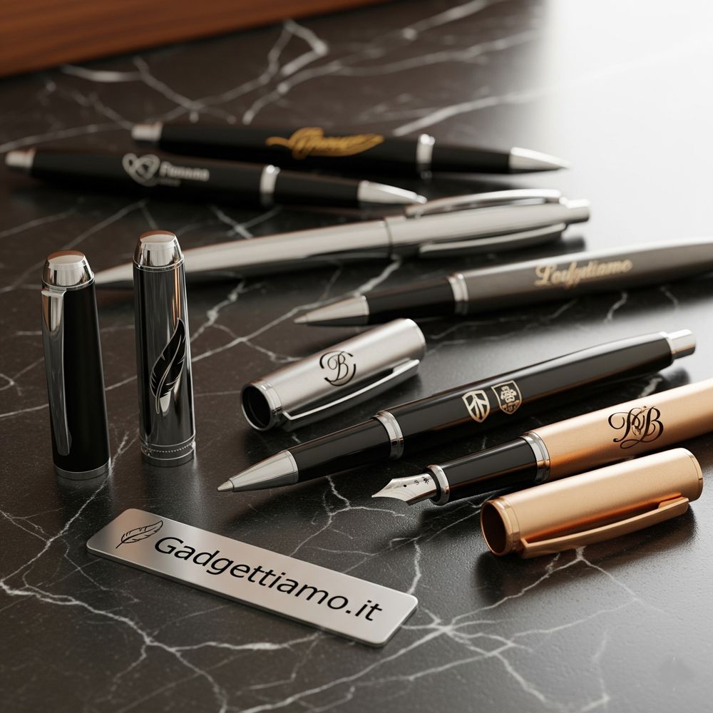 Penne in metallo personalizzate