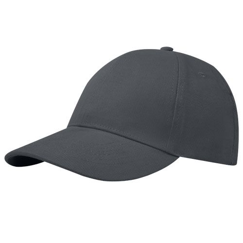 Cappellino a 6 pannelli in materiale riciclato certificato GRS Trona