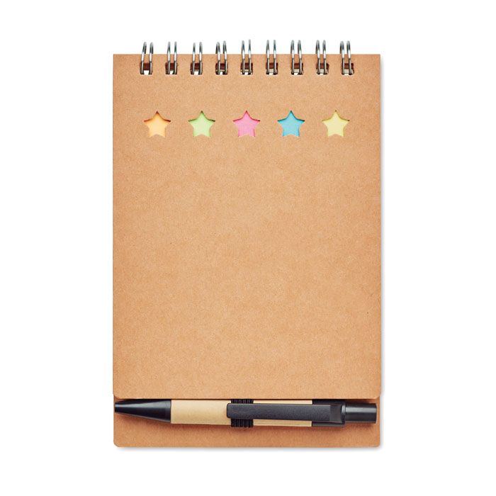 MULTIBOOK. Blocco notes con penna e fogli