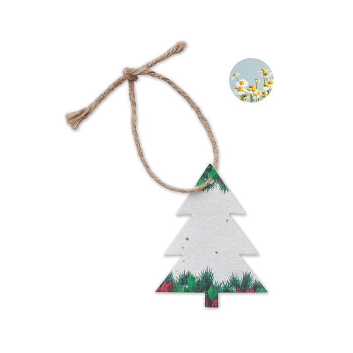 TREESEED. Decorazione natalizia  in carta