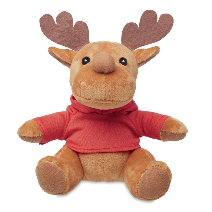 RUDOLPH. Peluche a forma di renna