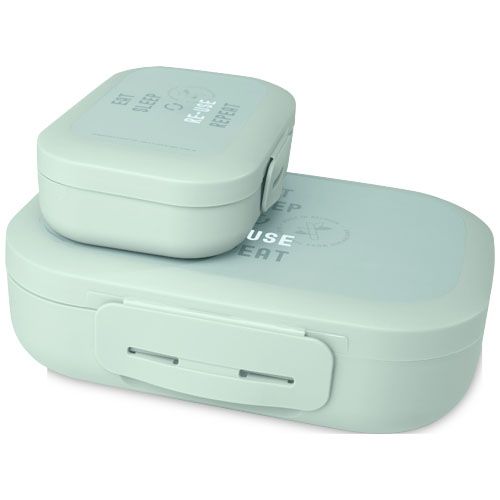 Contenitore per snack Amuse Plus® in materiale biologico con chiusura a clip